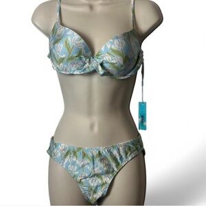 Low Rise Floral Bikini